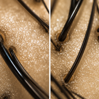 Hair shaft thickness increased by 12.20%
