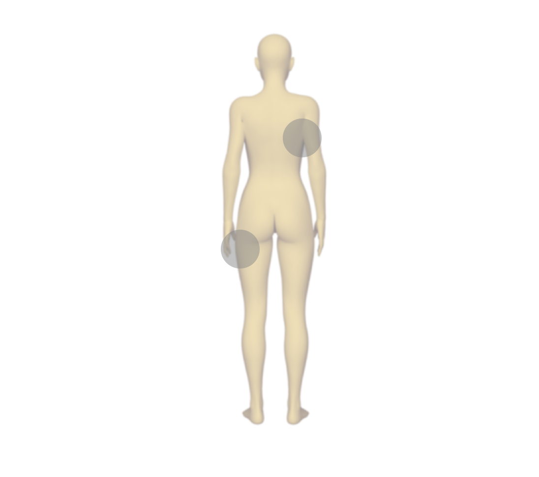 Body back view